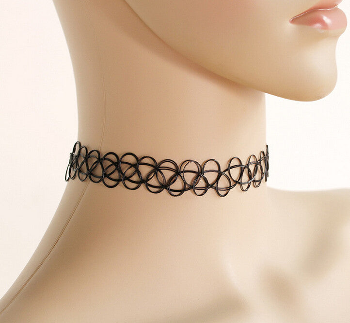 Tattoo Choker Rainbow Set (12 stuks Tattoo Choker Rainbow Set (12 stuks
