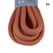 Load image into Gallery viewer, 5 Pcs Round Polyester Shoelaces Outdoor Hiking Shoes Lace Sports Basketball Shoes Shoelaces