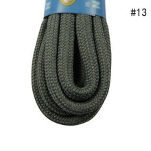 Load image into Gallery viewer, 5 Pcs Round Polyester Shoelaces Outdoor Hiking Shoes Lace Sports Basketball Shoes Shoelaces